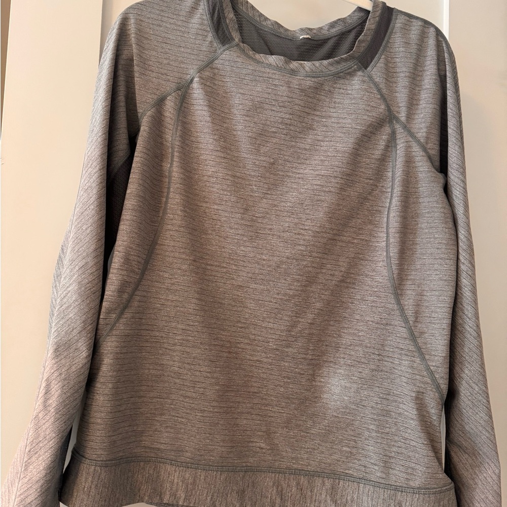 lululemon athletica Gray Long Sleeve Top